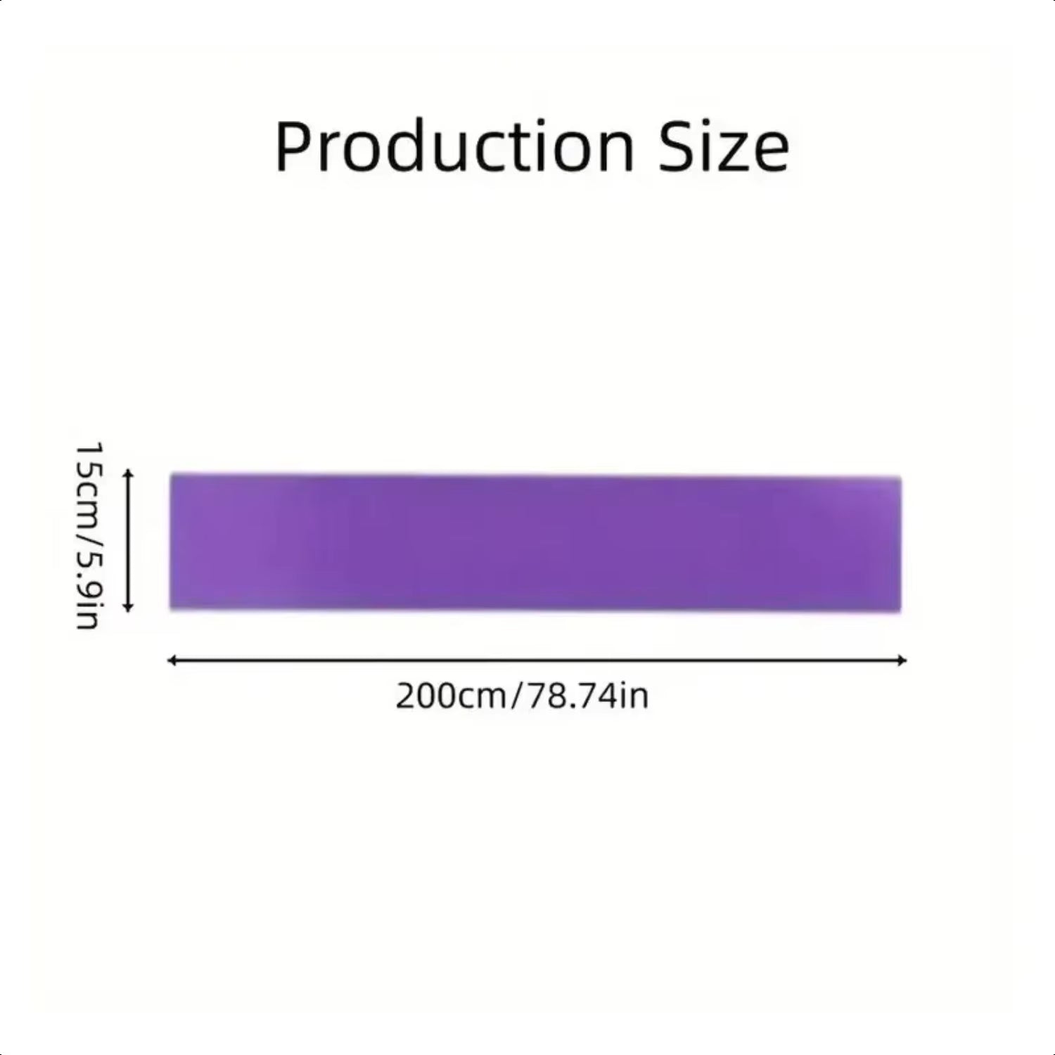 ["Ideal Fitness Resistance Band for Gym Training - TPE Yoga Elastic Band for Men and Women - 1Pc Tension Sheet"]